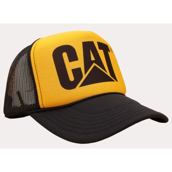 Caterpillar CAT Foam Snap Back Trucker Hat - Picture 2 of 4